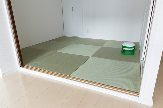 ヒマラヤハウスの空間ヒーリングリノベーション琉球畳